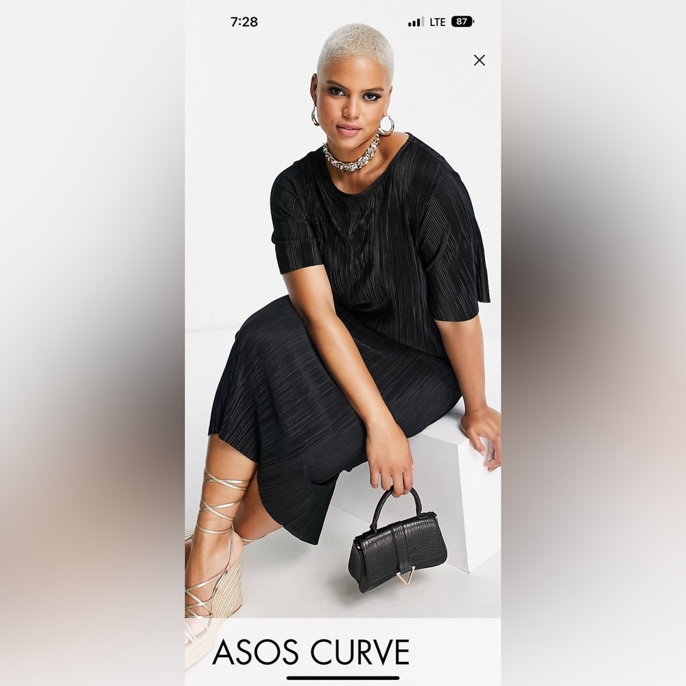 Black Mid-Length dress